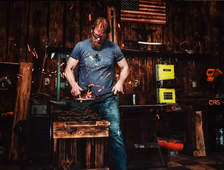 Dennis Wilson - Bladesmith at High Heat Forge